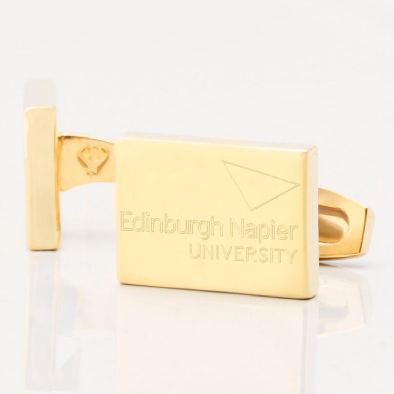 Edinburgh Napier University Engraved Gold