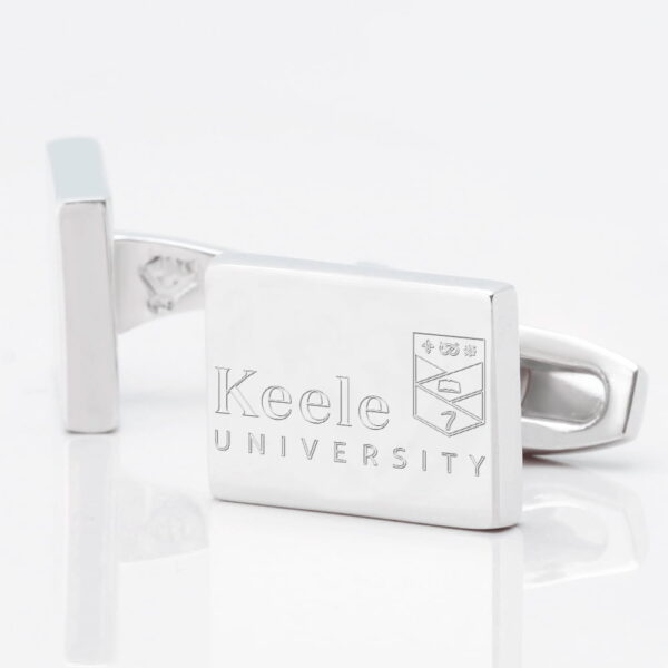 Keele University Engraved Cufflinks