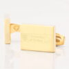 University Bolton Engraved Gold