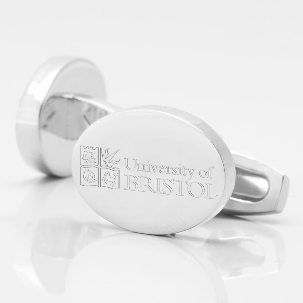 University Bristol Engraved Silver