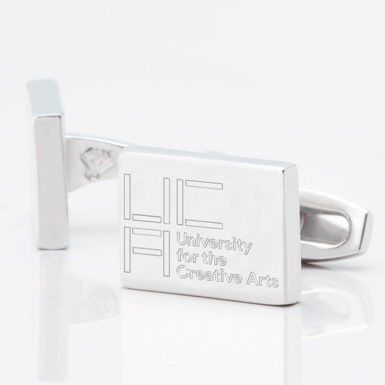 University Ceative Arts Engraved Silver