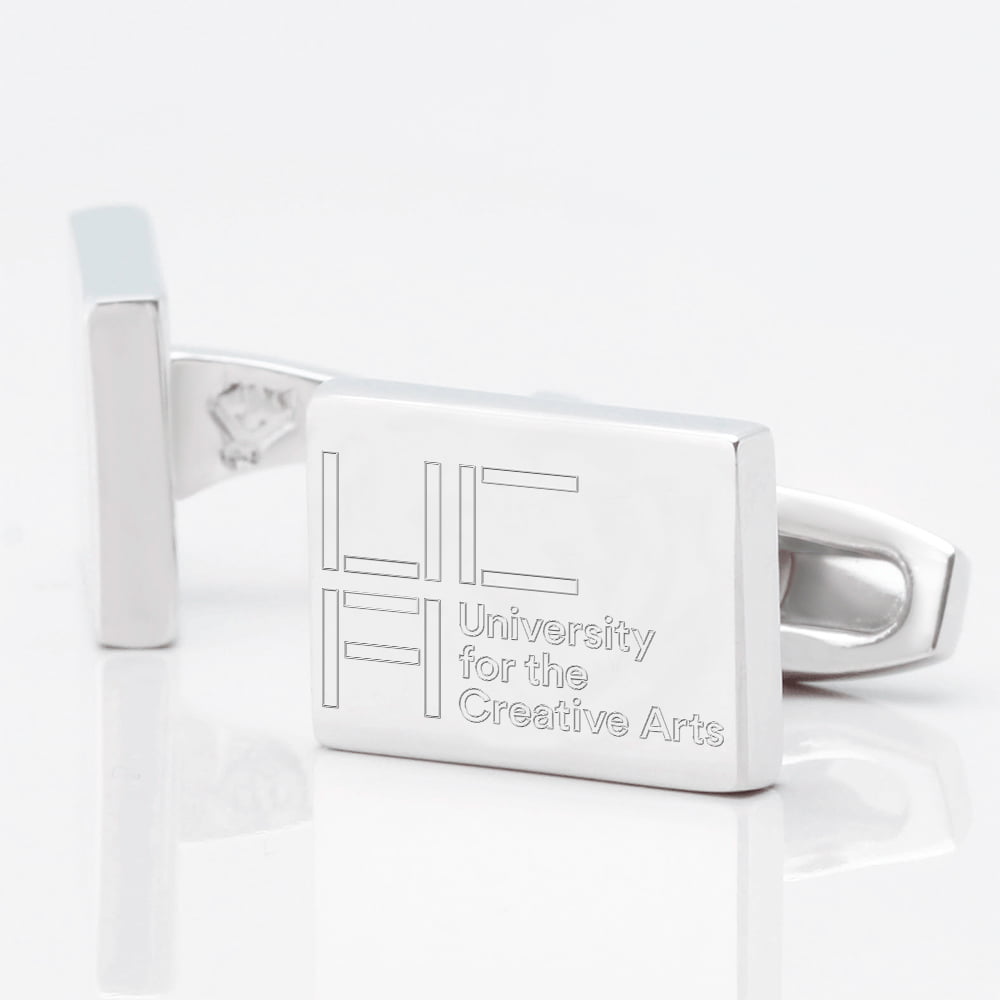 University Ceative Arts Engraved Silver