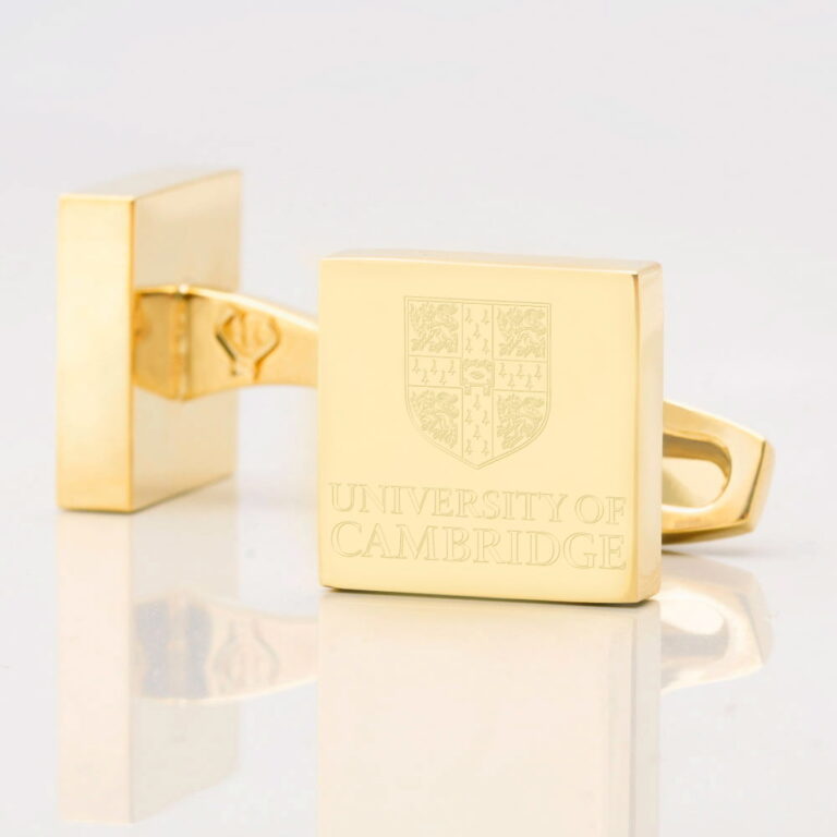 University Of Cambridge Engraved Gold