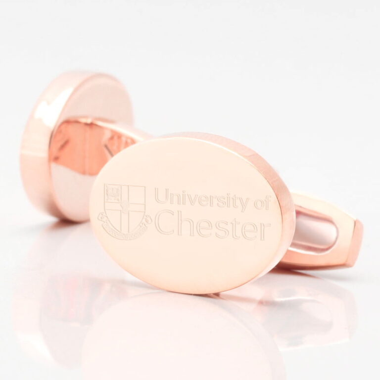 University Of Chester Engraved Rose Gold