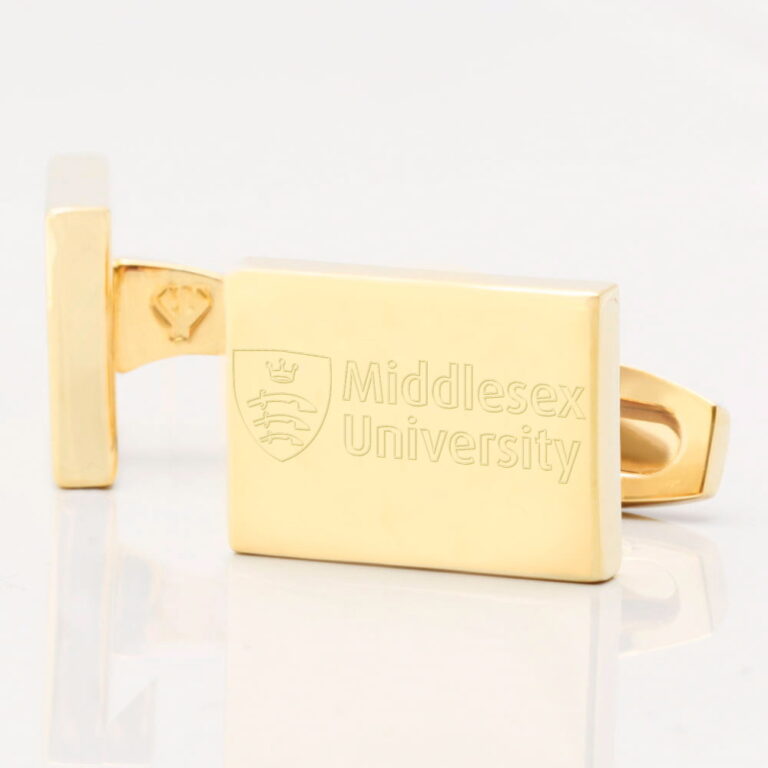 Middlesex University Engraved Gold