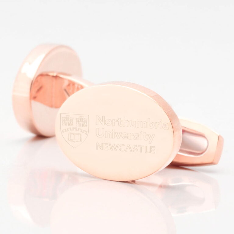 Northumbria University Engraved Rose Gold