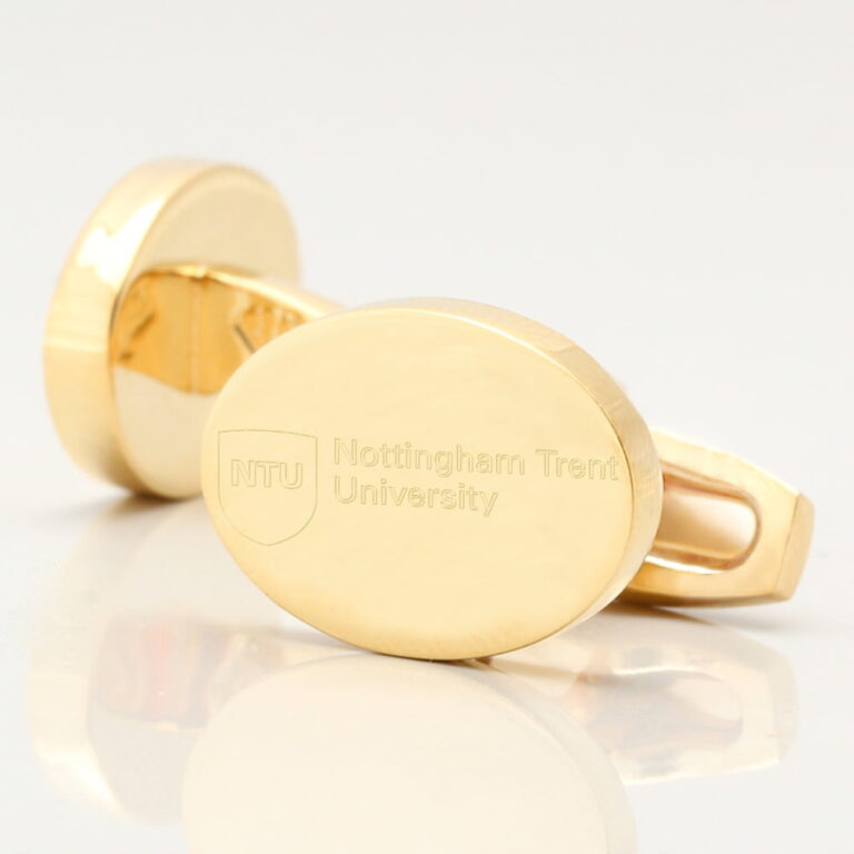 Nottingham Trent University Engraved Gold