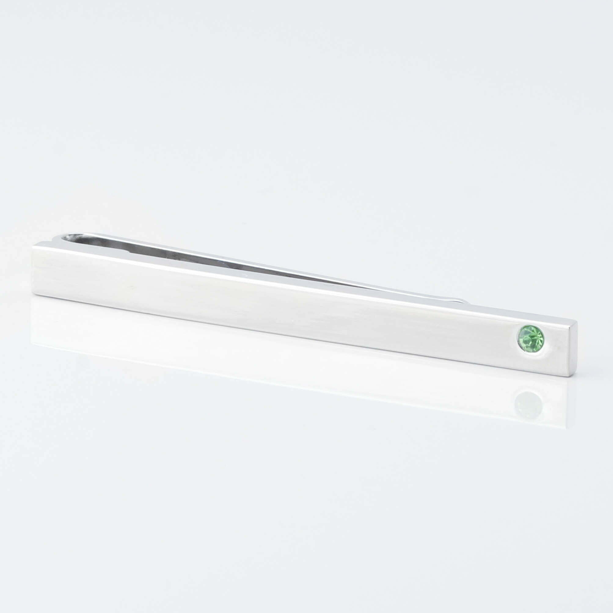 Peridot Crystal Tie Slide 1 of 1 1