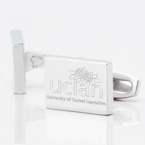 University Of Central Lancashire Engraved Cufflinks