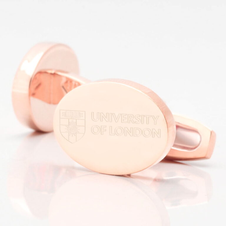 University Of London Engraved Rose Gold