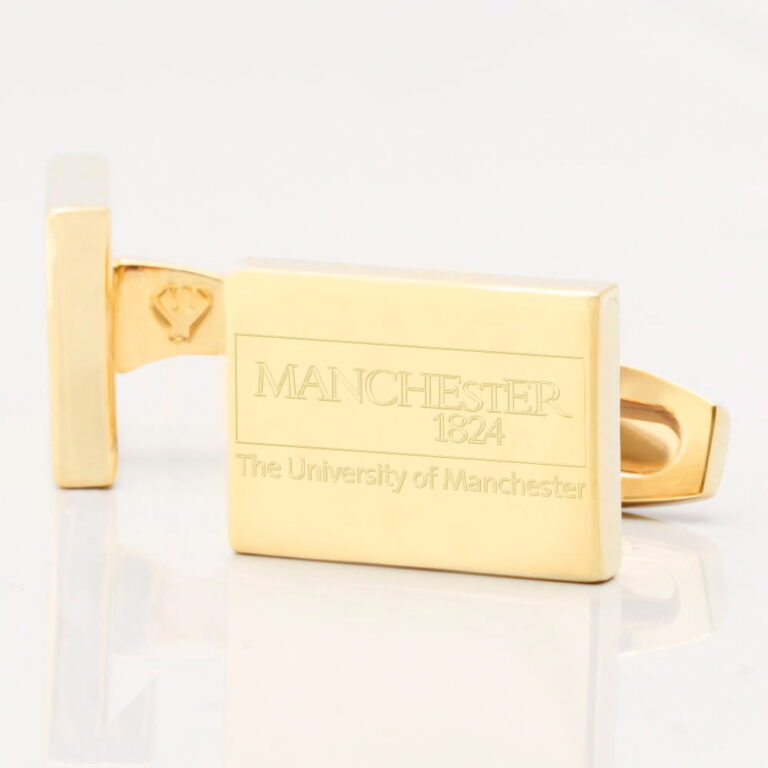 University Of Manchester Engraved Gold