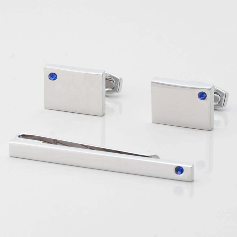Birthstone-Sapphire-Cufflinks-Tie-Slide-Set-new