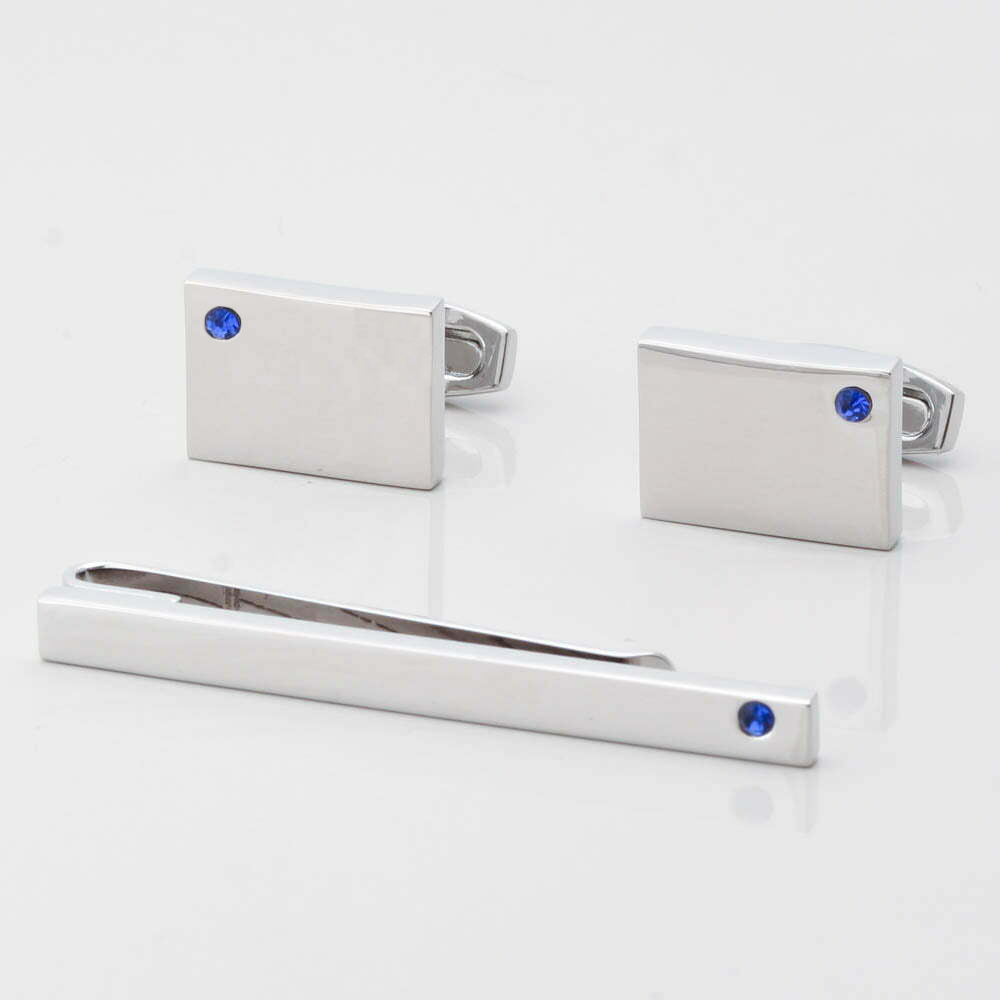 Birthstone-Sapphire-Cufflinks-Tie-Slide-Set-new