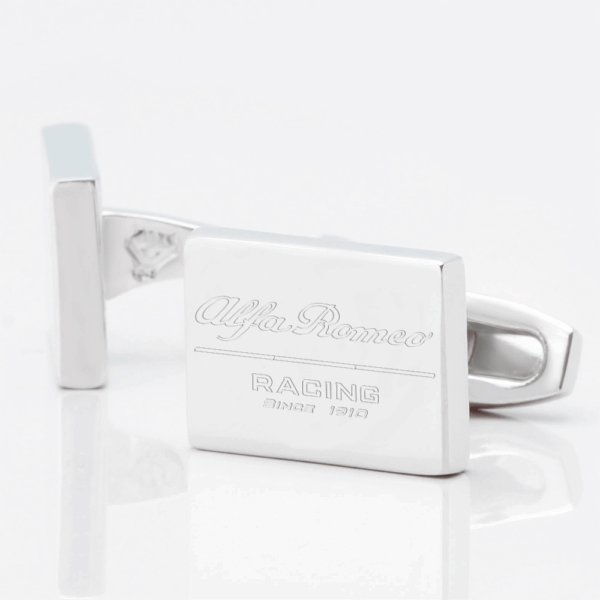 Alfa Romeo Racing F1 Engraved Cufflinks