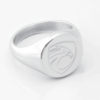 Crystal Palace Silver Signet Ring