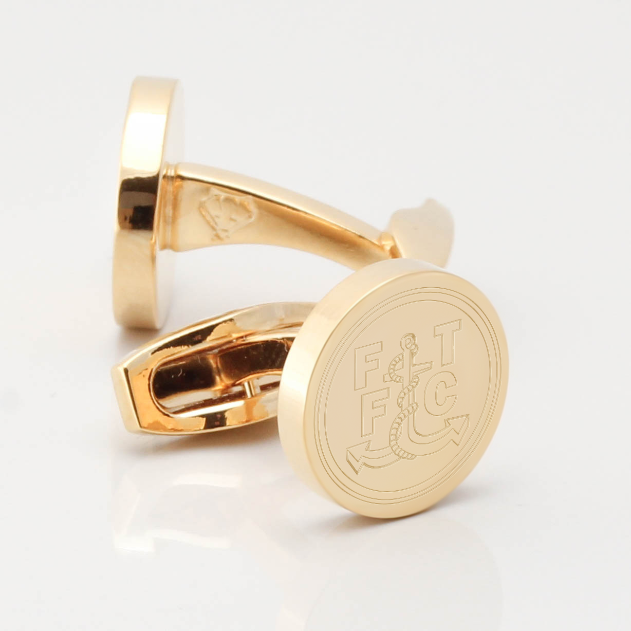 Fleetwood Town FC Cufflink Gold