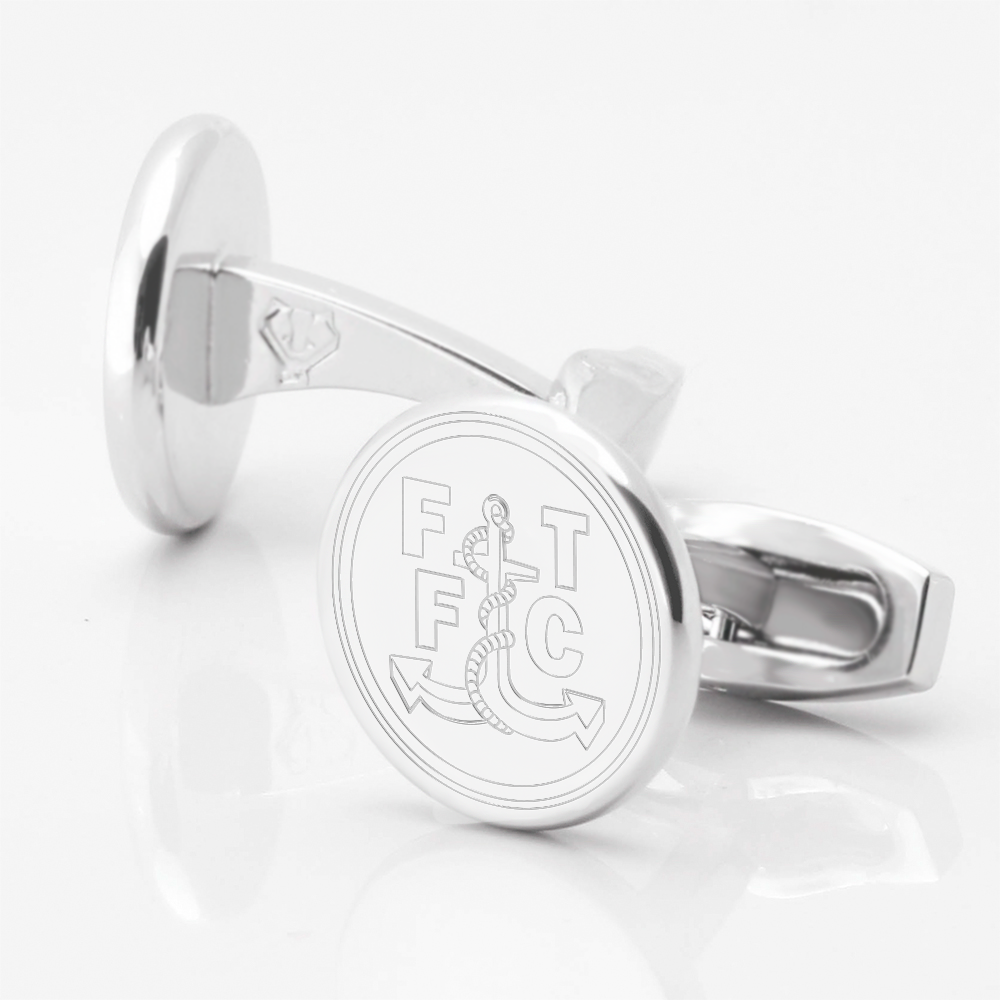 Fleetwood Town FC Cufflink Silver