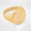 Subtle Initials gold