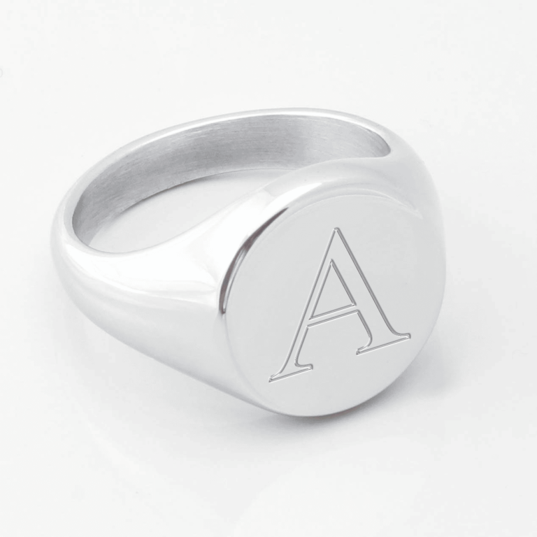 signet Alphabet Silver
