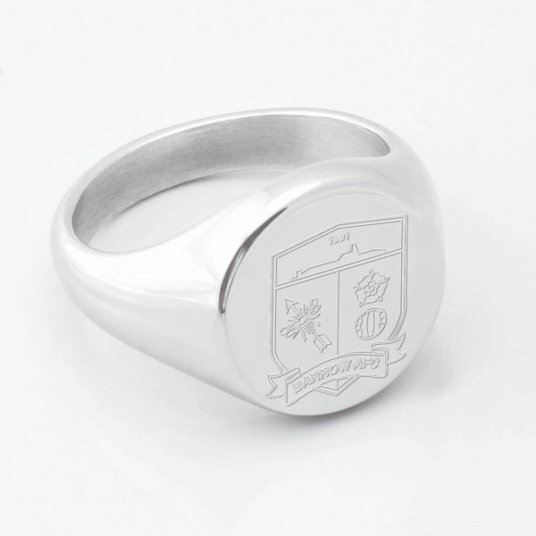 Barrow A.F.C. Football Club Engraved Signet Ring