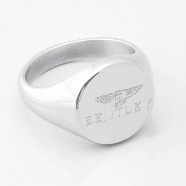 Bentley Car Engraved Signet Ring
