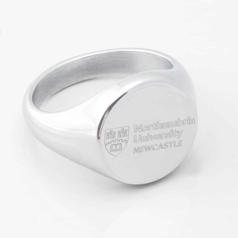 Northumbria University Newcastle silver