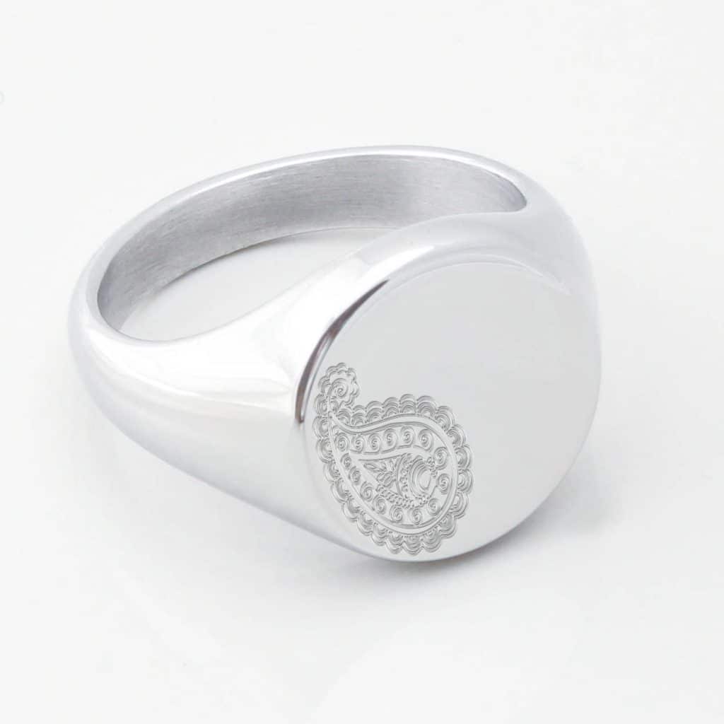 Paisley silver