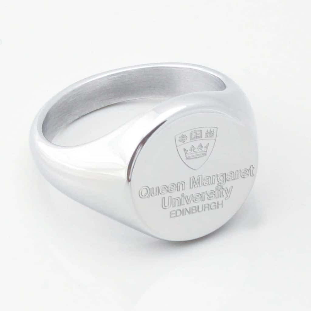 Queen Margaret University silver signet Copy