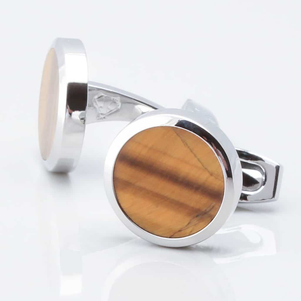 Tiger Stone Cufflinks 3299