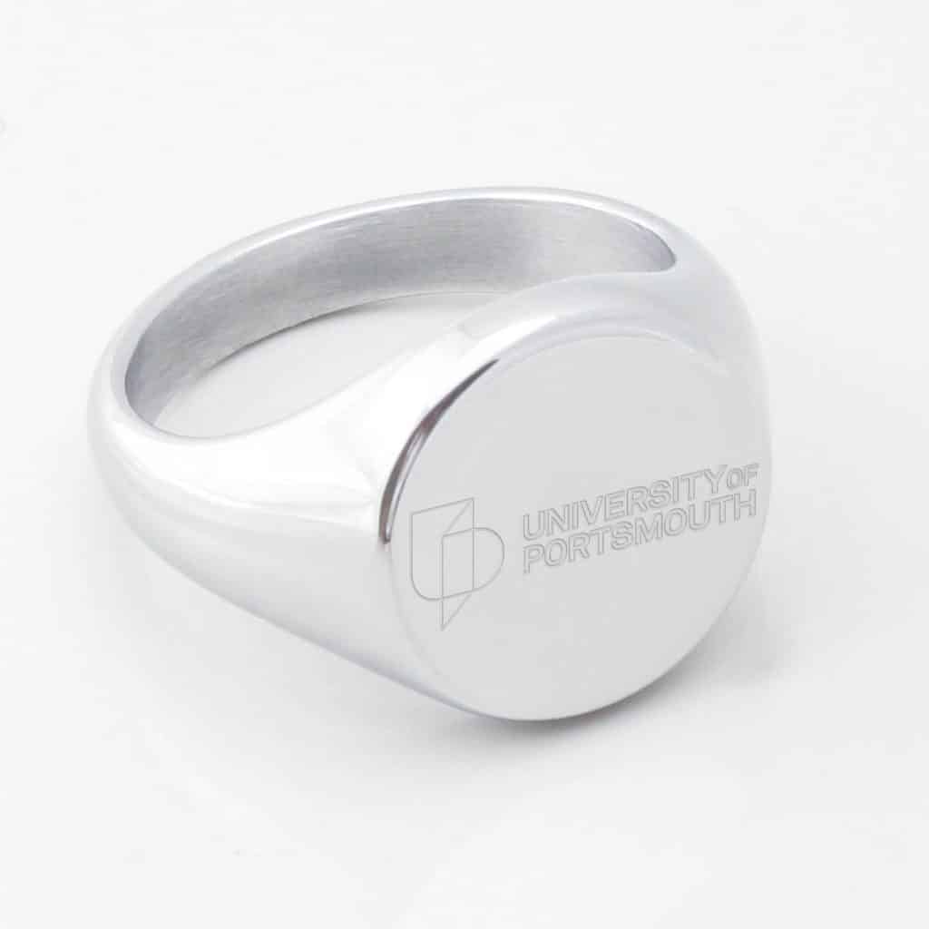 University of Portsmouth silver signet