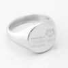 University of Strathclyde Glasgow Silver signet