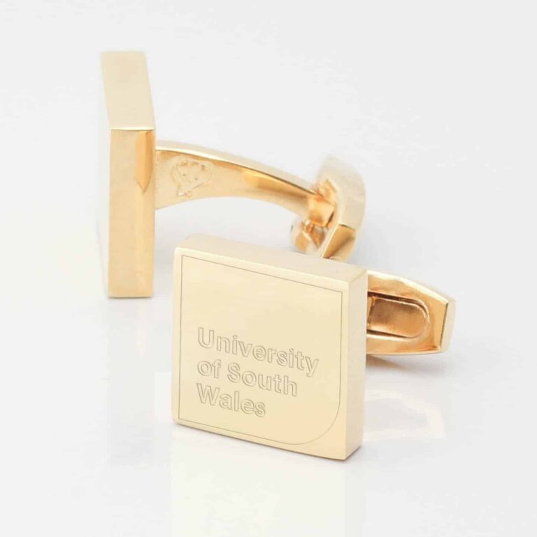 University of south wales gold Cufflinks 2
