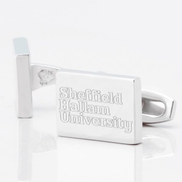 Sheffield Hallam University Engraved Cufflinks