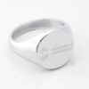 University of Sunderland signet silver