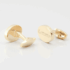 University of Surrey cufflinks gold 1