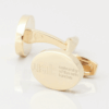 University of the arts London cufflinks gold 2