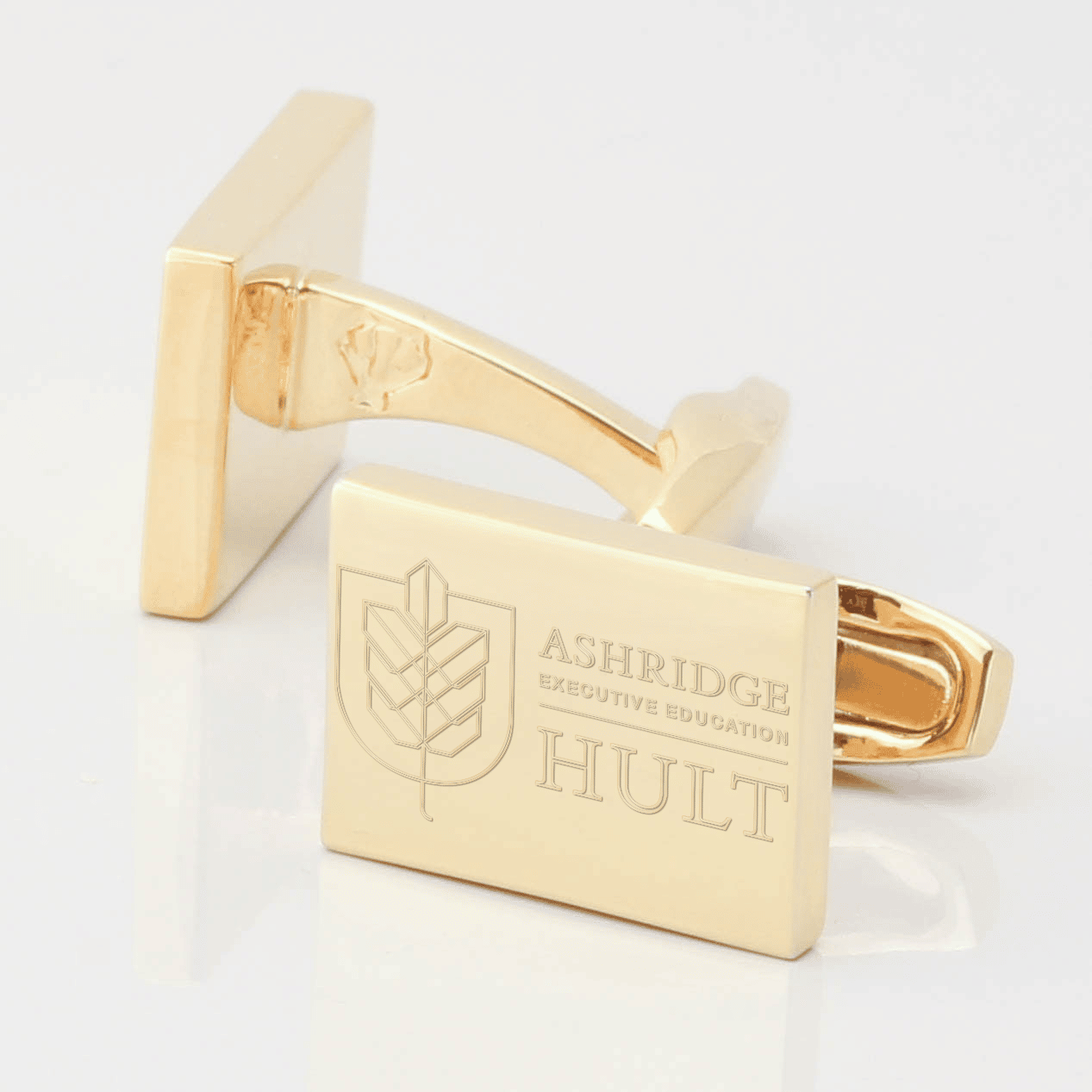 Ashridge Executive Education Gold Cufflinks