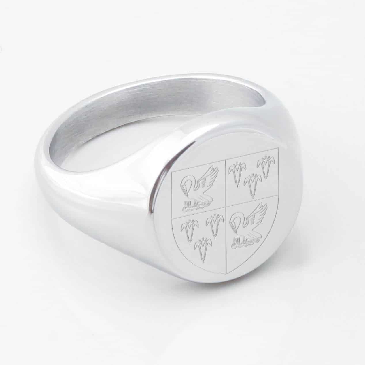 Corpus Christi College Silver Signet Ring