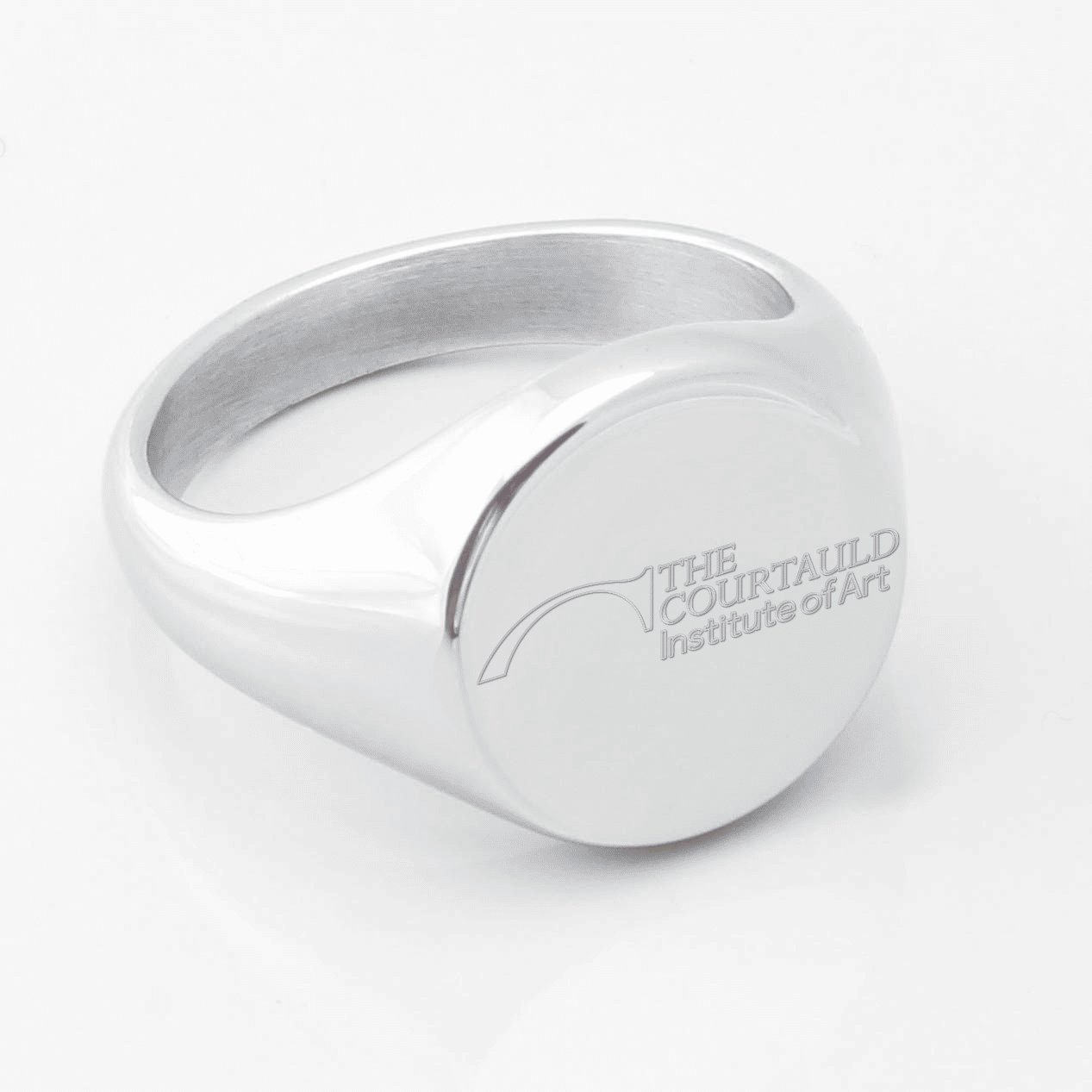 Courtauld Institute Of Art Signet Ring Silver