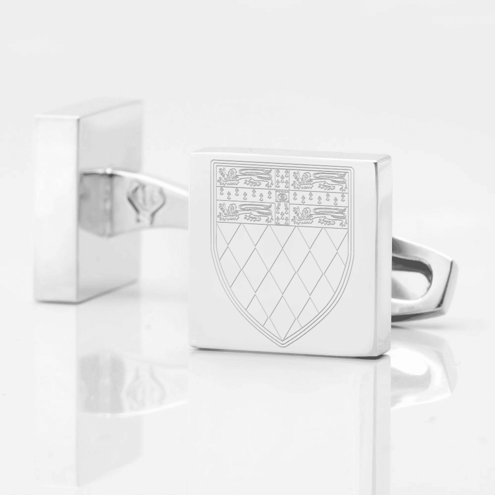 Fitzwilliam College Silver Cufflinks