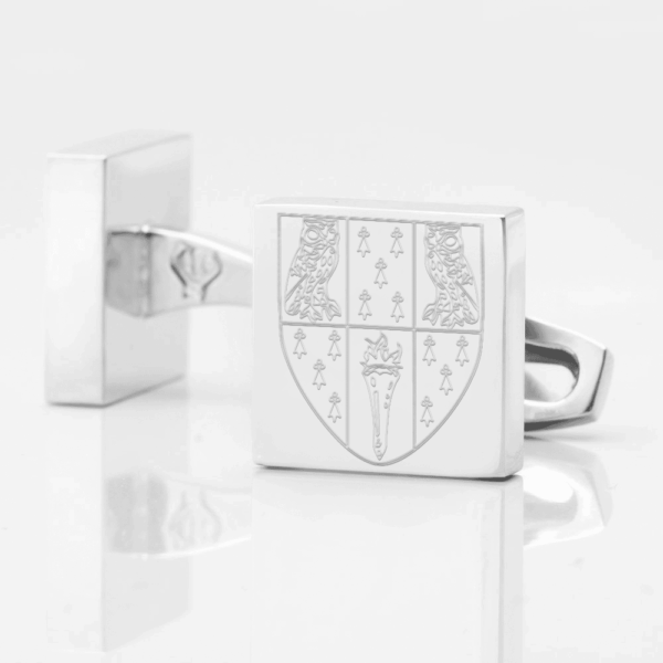 Hughes Hall College Engraved Cufflinks