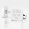 Kings College Silver Cufflinks