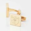 Lady Margaret College Gold Cufflinks
