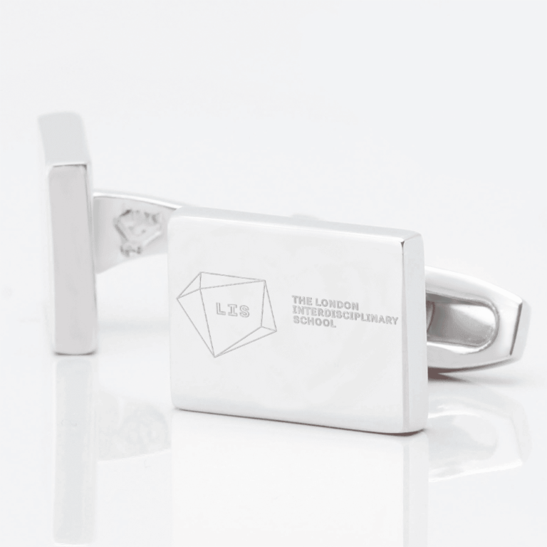 London Interdisciplinary School Silver Cufflinks