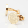 Northeastern University Gold Cufflinks