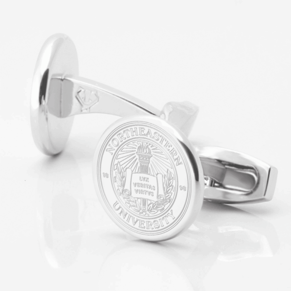 Northeastern University Engraved Cufflinks