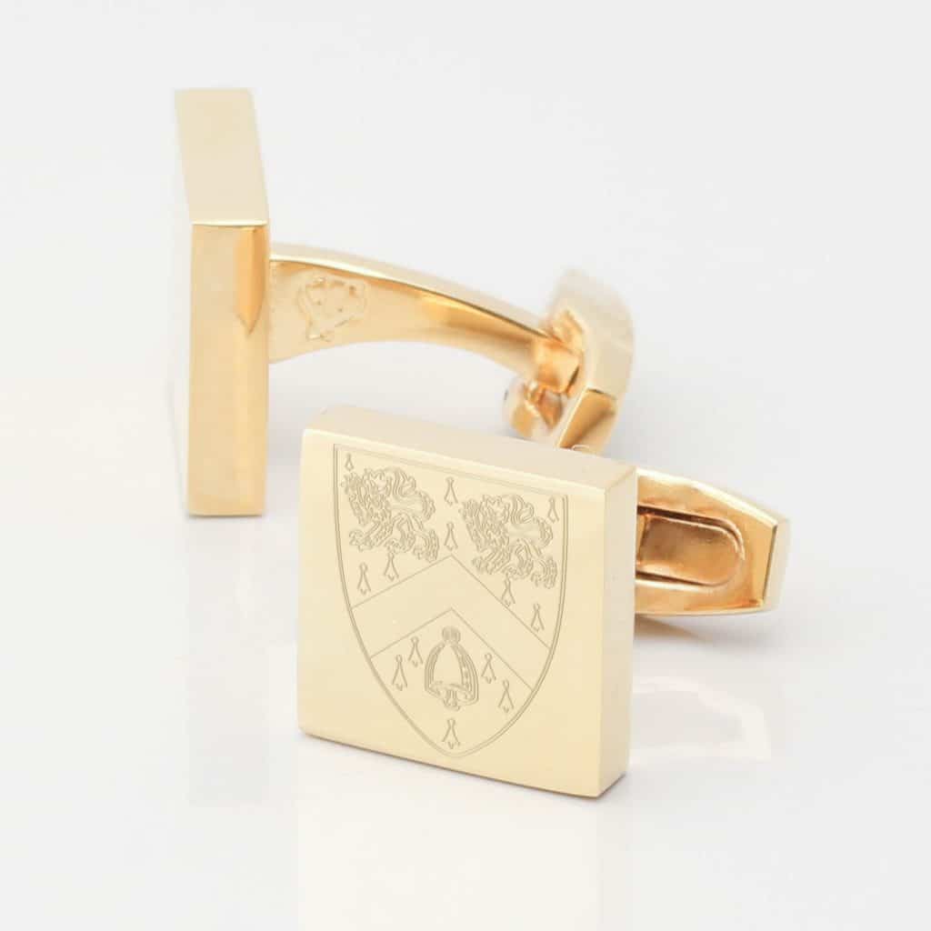 Wolfson College Gold Cufflinks