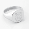 Josephine Butler College Silver Signet Ring