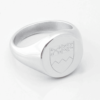 Saint Benets College Silver Signet Ring