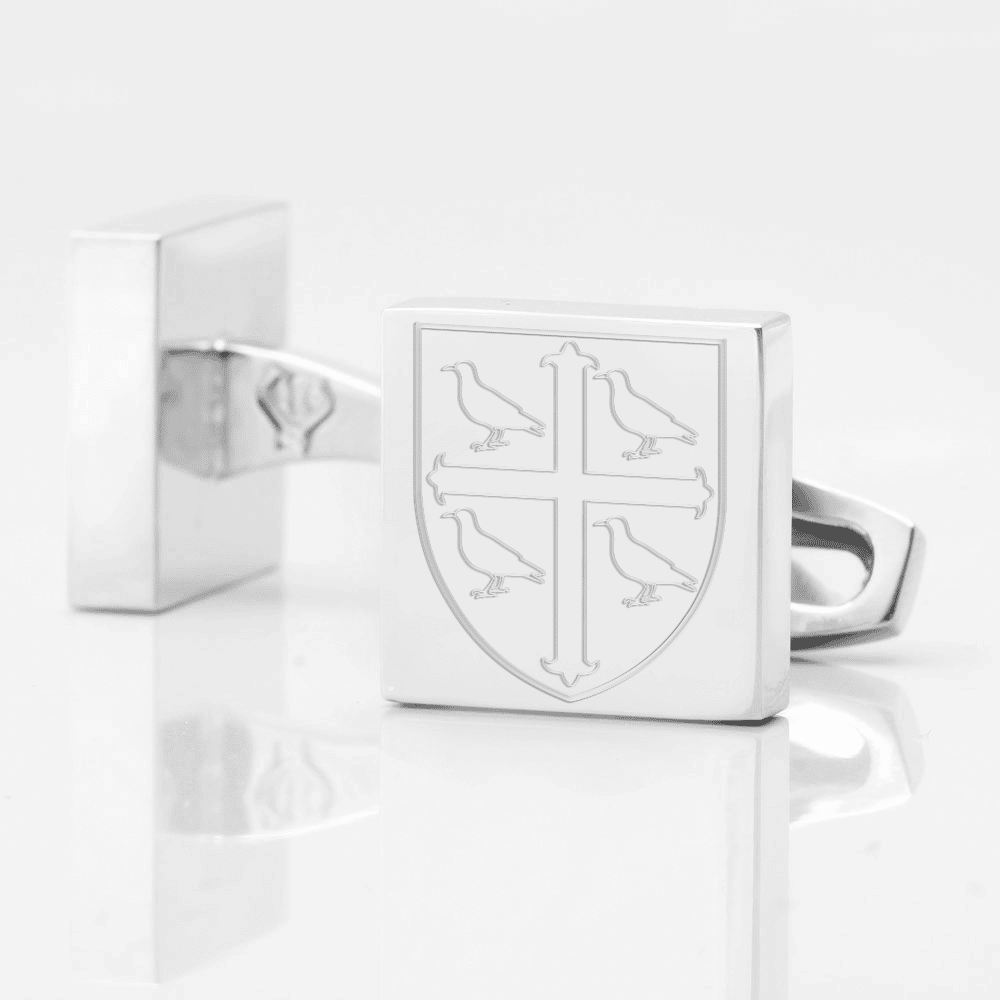 Saint Edmunds College Silver Cufflinks